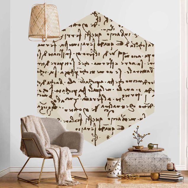 Wallpapers brown Da Vinci Manuscript