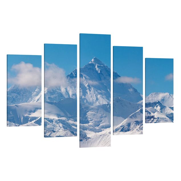 Mountain canvas wall art Mount Everest