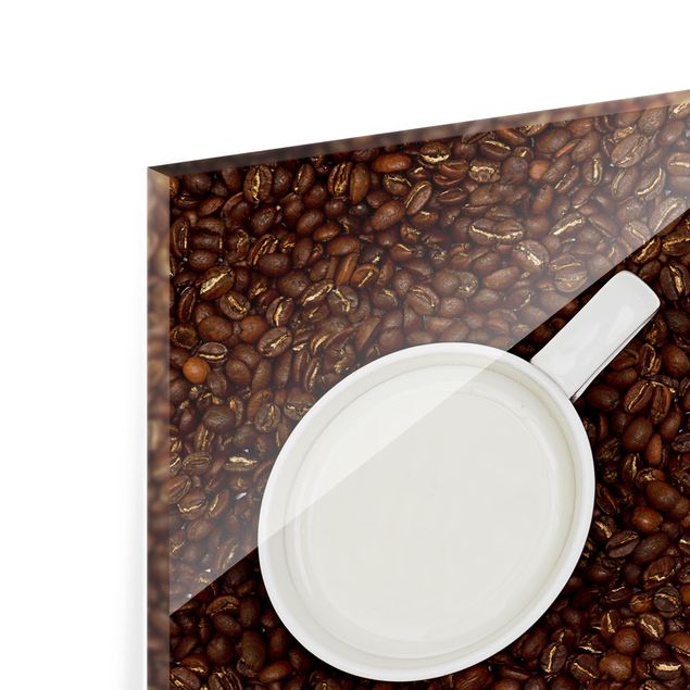 Glass Splashback - Coffee with Milk - Landscape 2:3