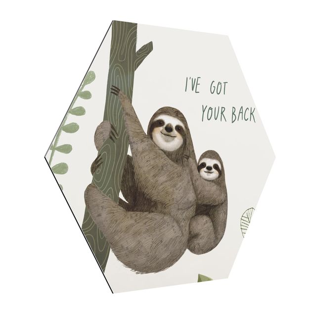 Prints quotes Sloth Sayings - Back