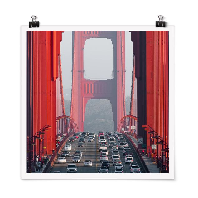 Modern art prints Trip Down The Bridge