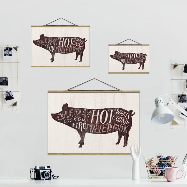 Prints Farm BBQ - Pig