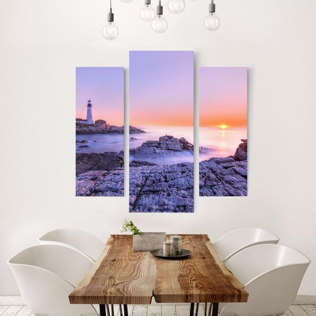 Landscape canvas prints Lighthouse In The Morning