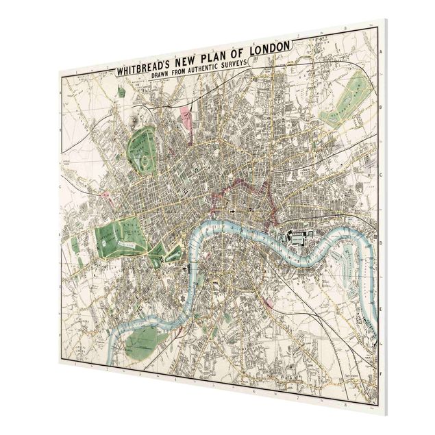 Prints vintage Vintage Map London