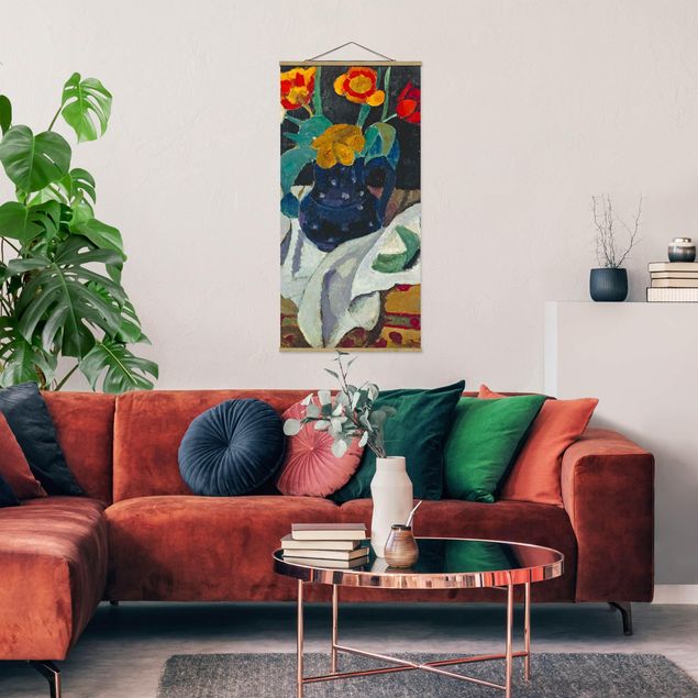 Art style Paula Modersohn-Becker - Still Life with Tulips