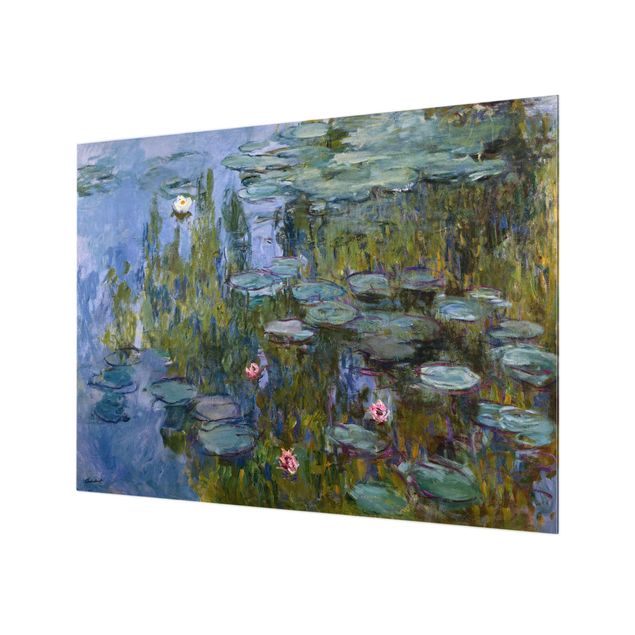 Glass splashback landscape Claude Monet - Water Lilies (Nympheas)