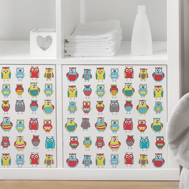 Nursery decoration Kids Pattern With Various Owls