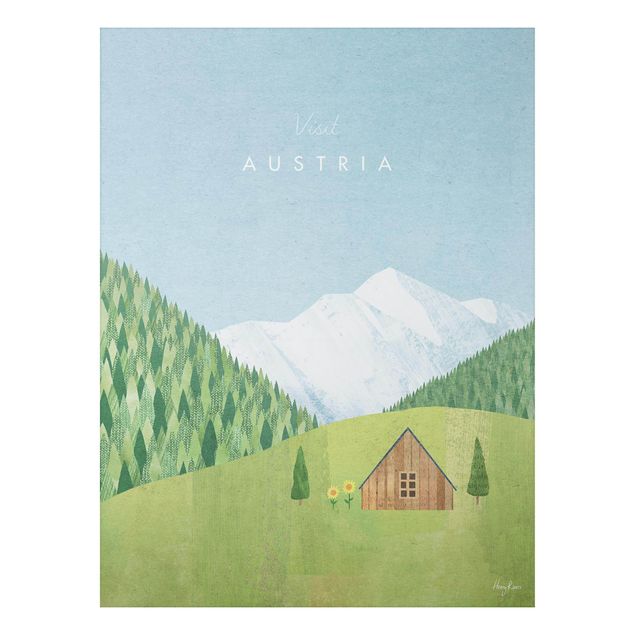 Mountain art prints Tourism Campaign - Austria