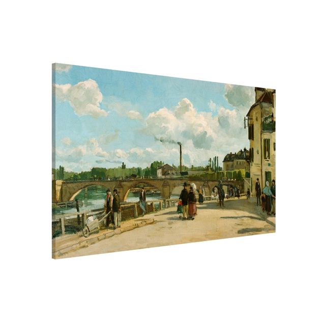 Pointillism art Camille Pissarro - View Of Pontoise