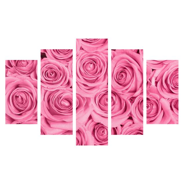 Contemporary art prints Pink Roses
