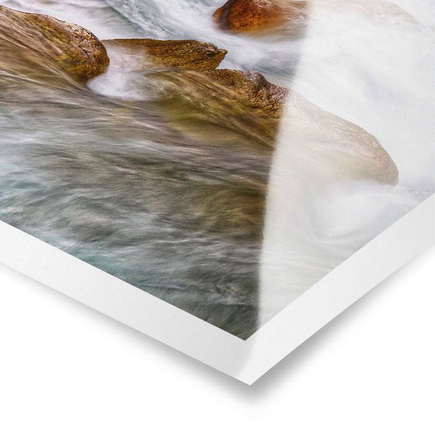 Prints The Icy Mountain Stream