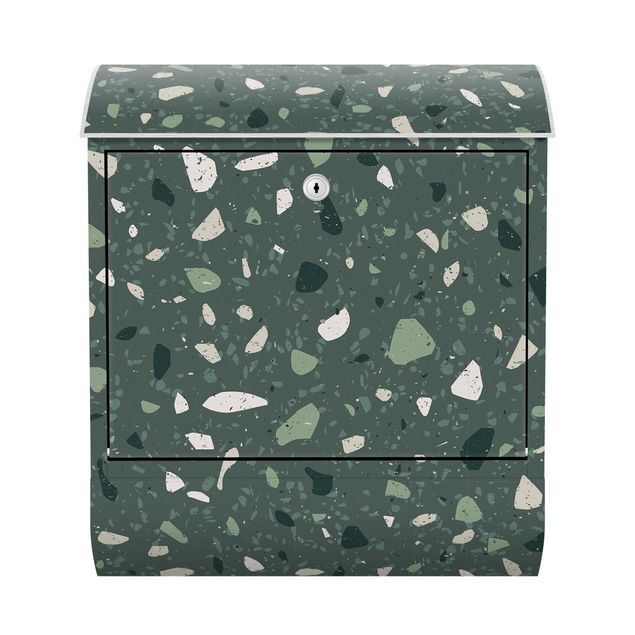 Letterboxes Detailed Terrazzo Pattern Messina