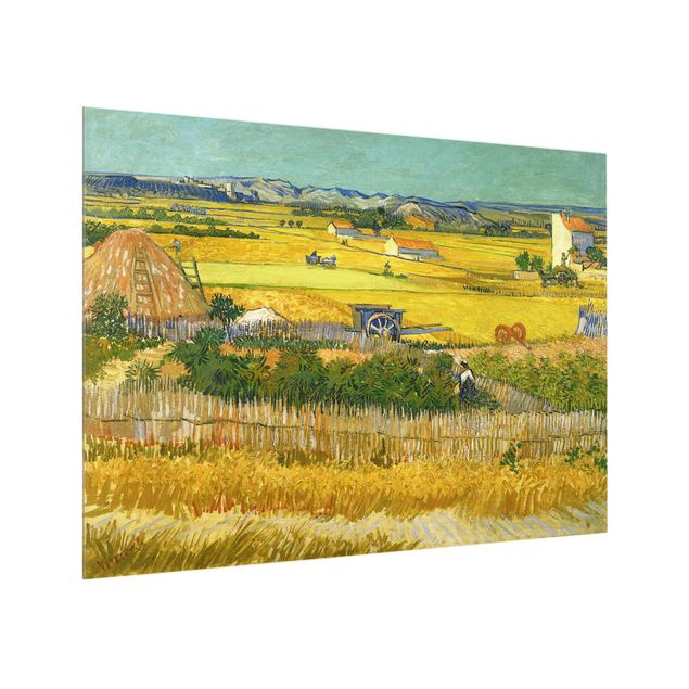 Impressionist art Vincent Van Gogh - Harvest