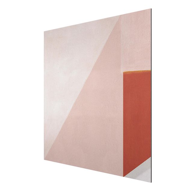 Modern art prints Pink Geometry