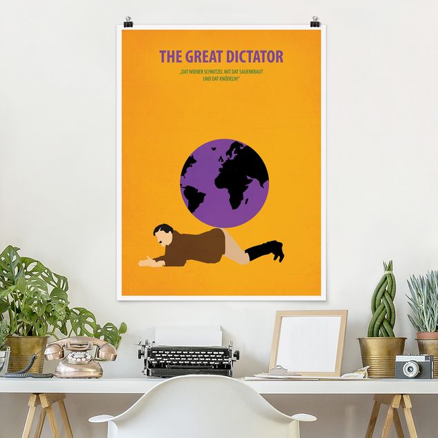 Kitchen Film Poster The Great Dictator