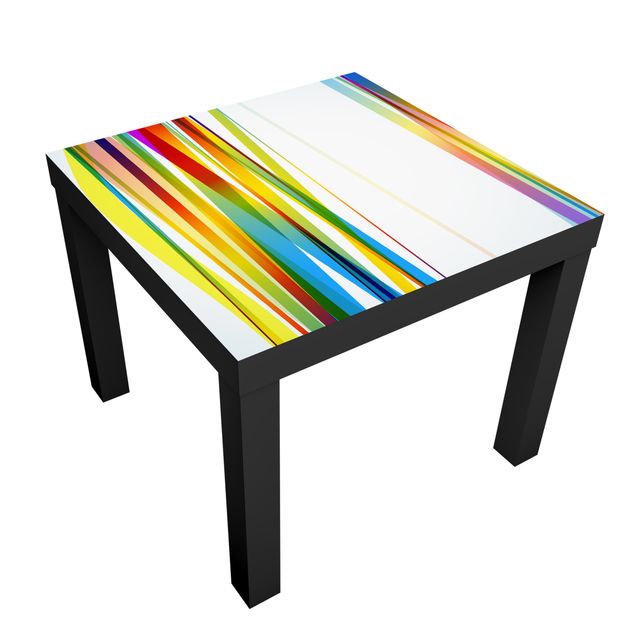 Furniture self adhesive vinyl Rainbow Stripes