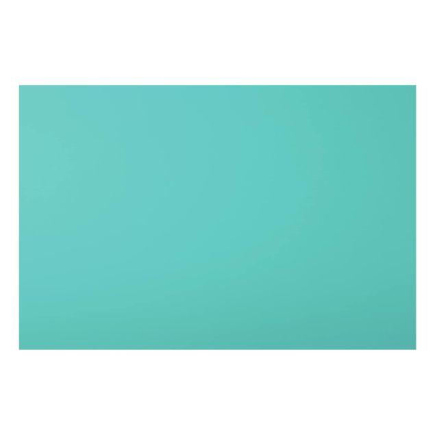 Glass Splashback - Turquoise - Landscape 2:3