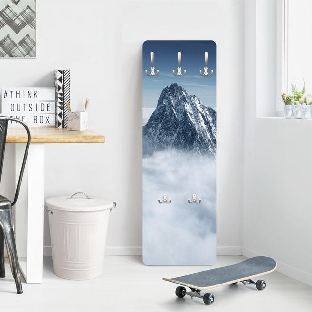 Coat rack blue The Alps Above The Clouds