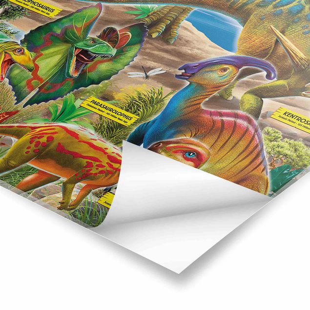 Prints The Dinosaurs Species