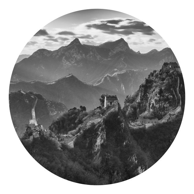 Black and white aesthetic wallpaper The Great Chinese Wall II
