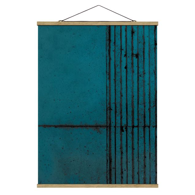 Wall art turquoise The Stairs