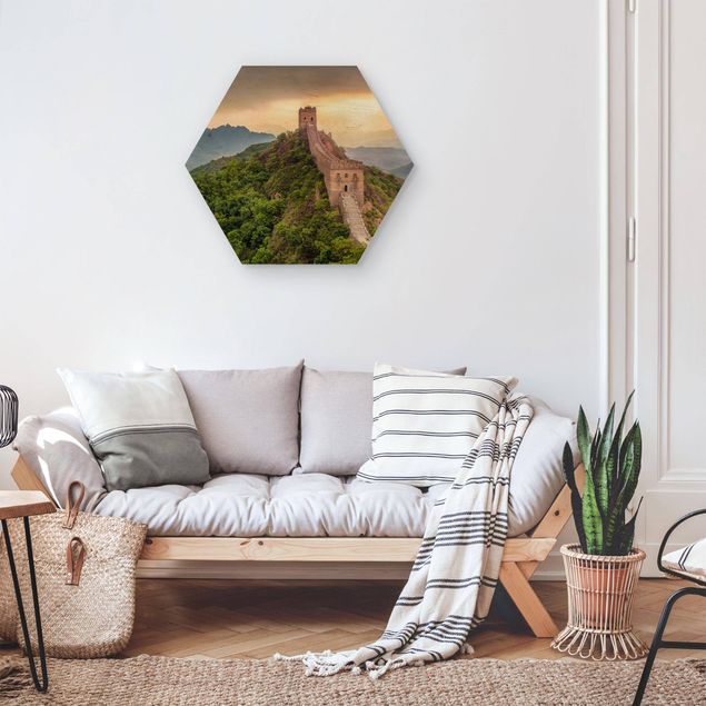 Landscape canvas prints The Infinite Wall Of China