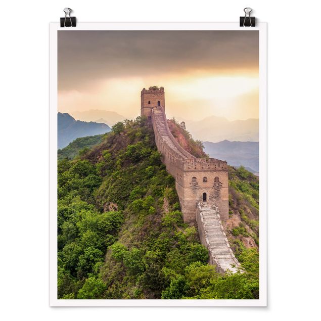 Posters landscape The Infinite Wall Of China