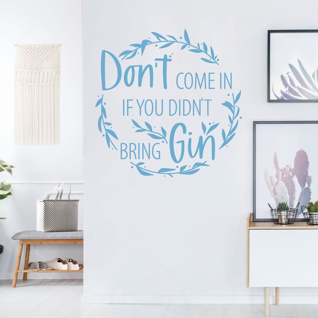 Wall stickers quotes Don't Come In