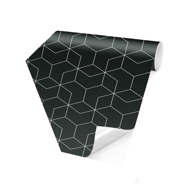 Wallpapers 3d Three-Dimensional Cube Pattern