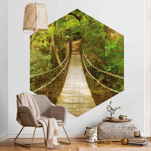 Wallpapers modern Jungle Bridge