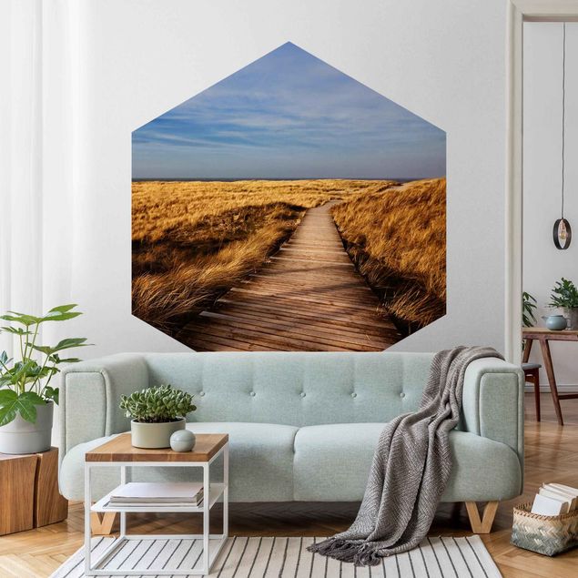 Wallpapers coast Dune Path on Sylt I