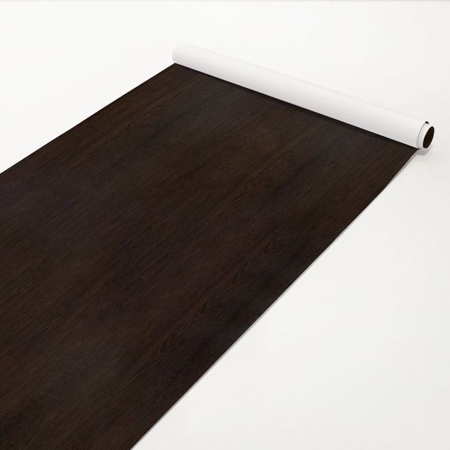 Adhesive films for furniture cabinet Dark Brown Oak Wood