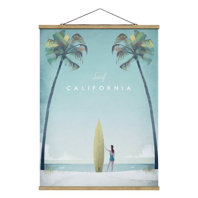 Sea prints Travel Poster - California