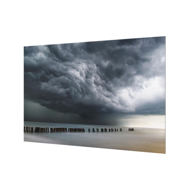 Glass Splashback - Storm Clouds Over The Baltic Sea - Landscape 2:3