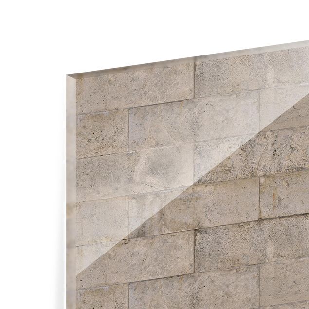 Glass Splashback - Brick Concrete - Landscape 2:3