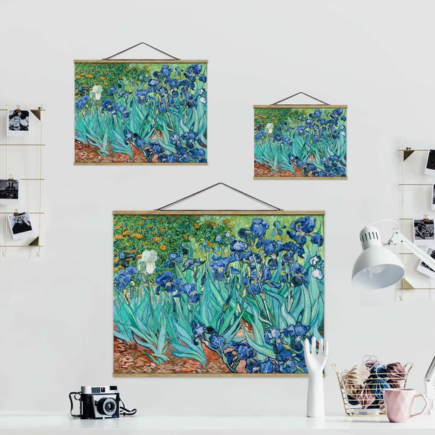 Canvas art Vincent Van Gogh - Iris