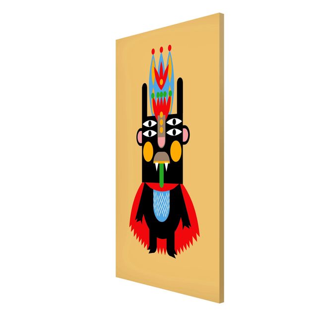 Magnet boards animals Collage Ethno Monster - King