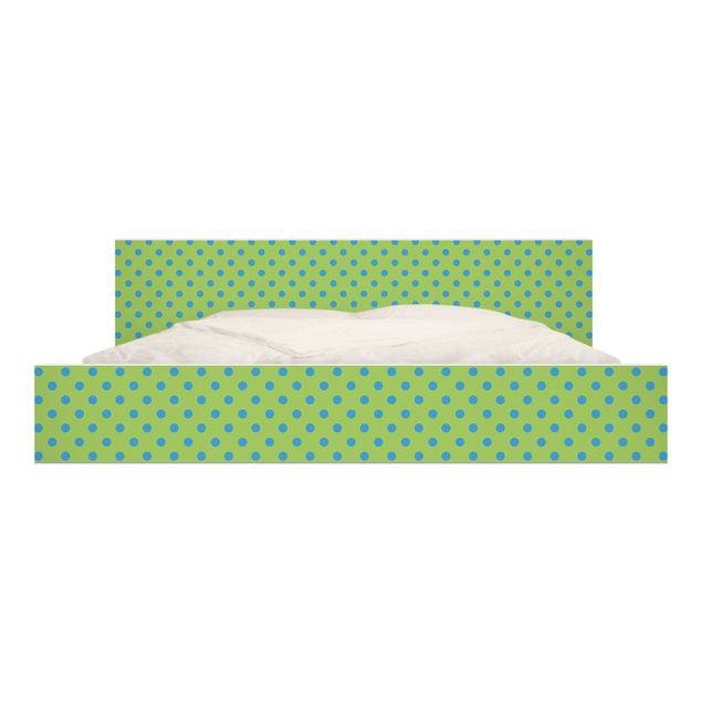 Adhesive films green No.DS92 Dot Design Girly Green