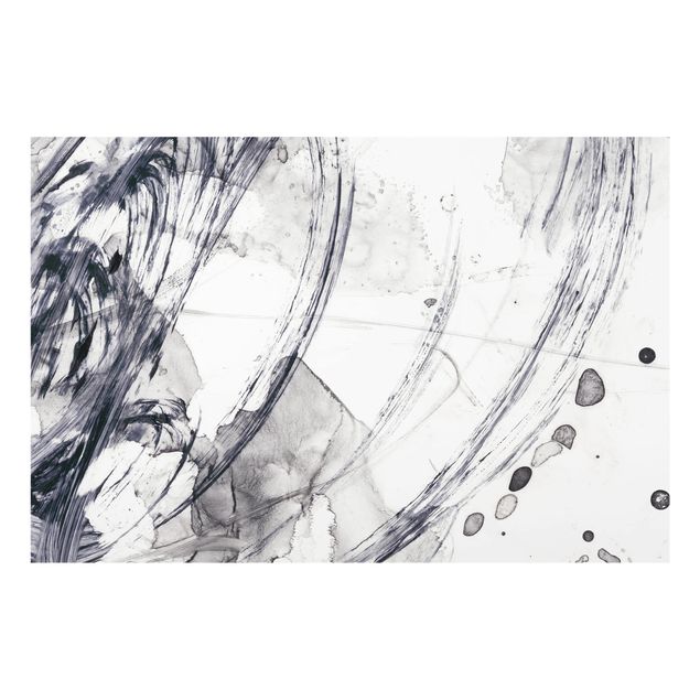 Glass Splashback - Sonar Black And White I - Landscape 2:3