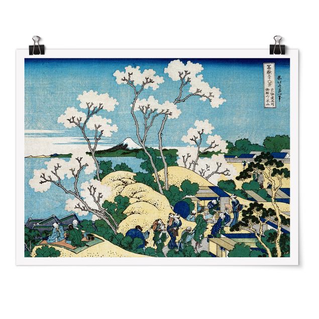 Art prints Katsushika Hokusai - The Fuji Of Gotenyama