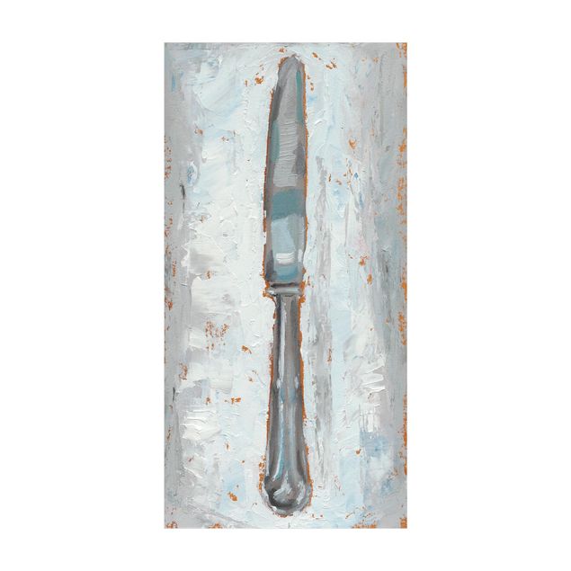 contemporary rugs Impressionistic Cutlery - Knife