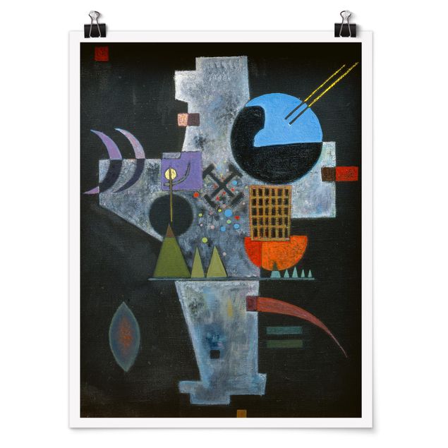 Art prints Wassily Kandinsky - Cross Shape