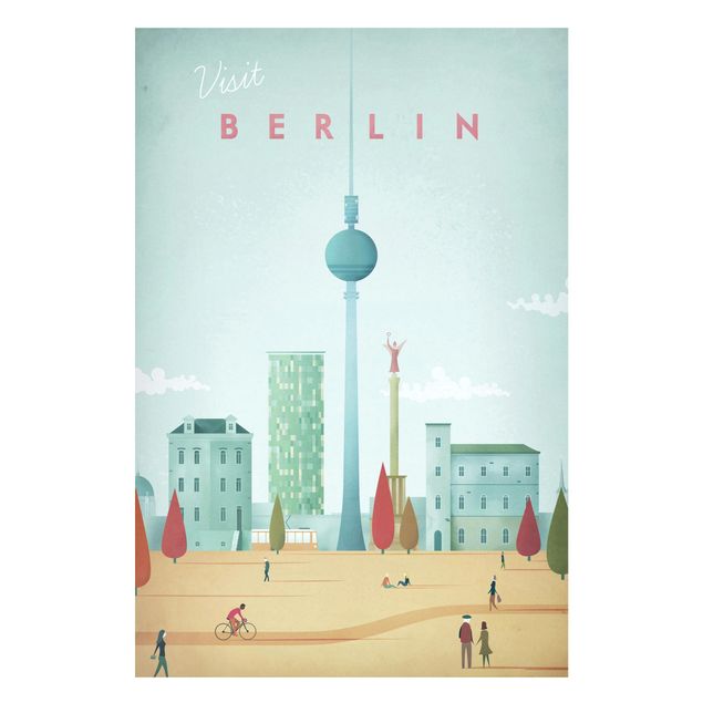 Art prints Berlin Travel Poster - Berlin