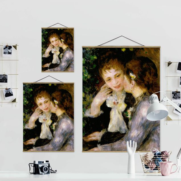 Prints portrait Auguste Renoir - Confidences