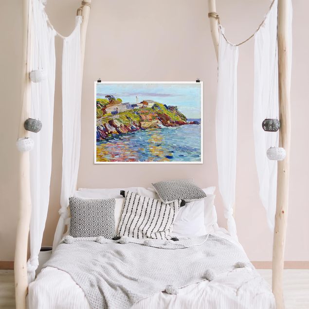 Expressionism art Wassily Kandinsky - Rapallo, The Bay