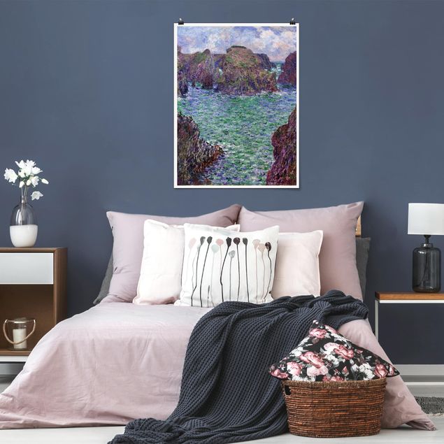 Impressionist art Claude Monet - Port-Goulphar, Belle-Île