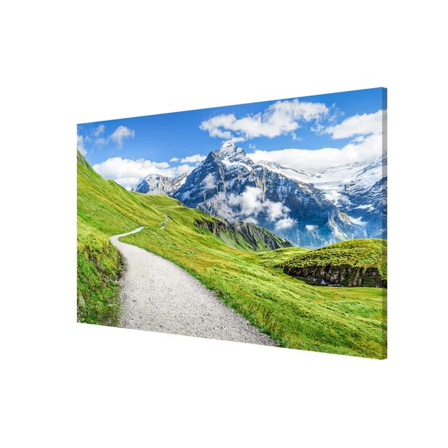 Mountain wall art Grindelwald Panorama