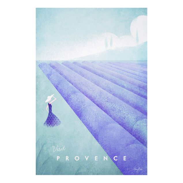 Canvas art Travel Poster - Provence
