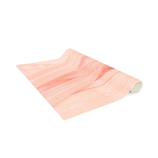 contemporary rugs Palm Leaves Light Pink