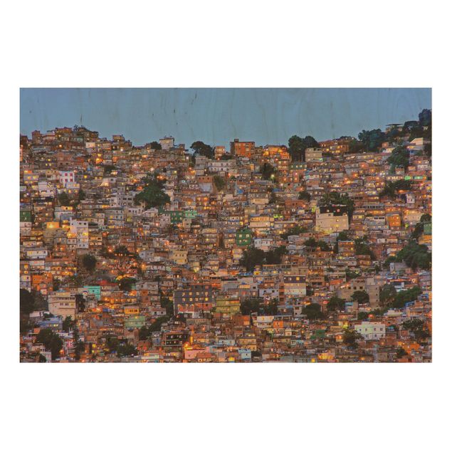 Kitchen Rio De Janeiro Favela Sunset